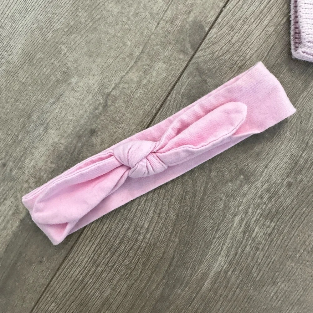 Baby girl sweater and bow set Cloud island 3-6 m